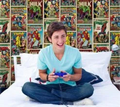 Tapete 1960s Marvel Heroes Gelb 6 Tapete 1960s Marvel Heroes Gelb -ferm LIVING Verkäufe 1960s Marvel Heroes 430792 2880x1440