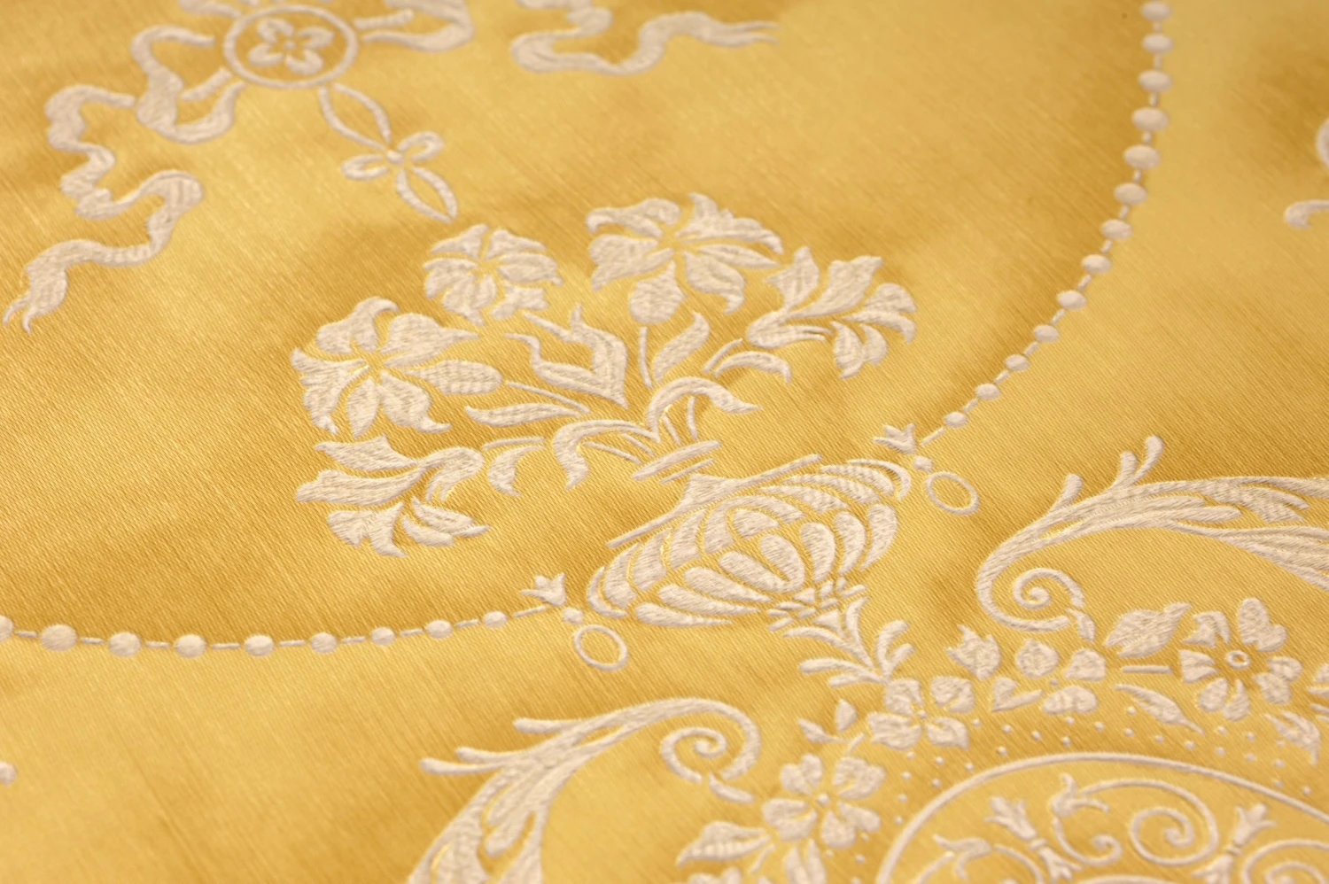 Tapete Rabia Hellgelb 2 Tapete Rabia Hellgelb – Bild 2