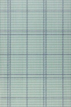 Tapete Glencheck Kieferngrün