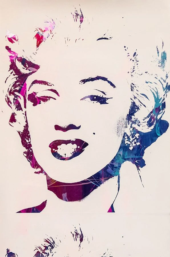 Tapete Andy Warhol - Marilyn Pink Metallic 2 Tapete Andy Warhol - Marilyn Pink Metallic – Bild 2