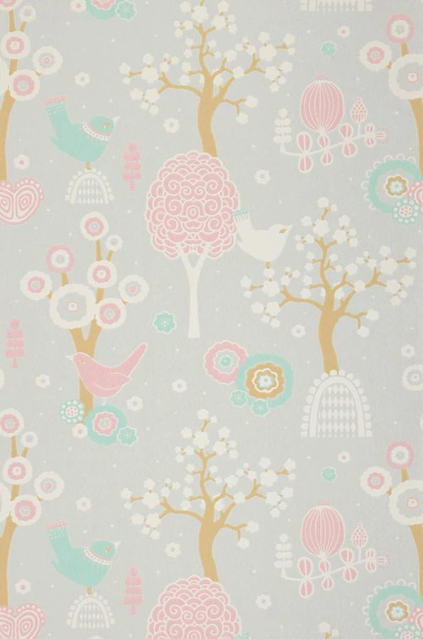 Tapete Körsbärsdalen Hellbraunbeige 2 Tapete Körsbärsdalen Hellbraunbeige – Bild 2