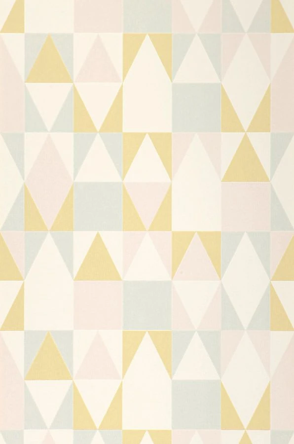 Tapete Alice Zitronengelb 2 Tapete Alice Zitronengelb – Bild 2