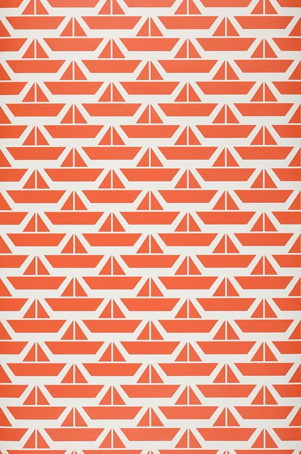 Tapete Divis Orangerot 2 Tapete Divis Orangerot – Bild 2