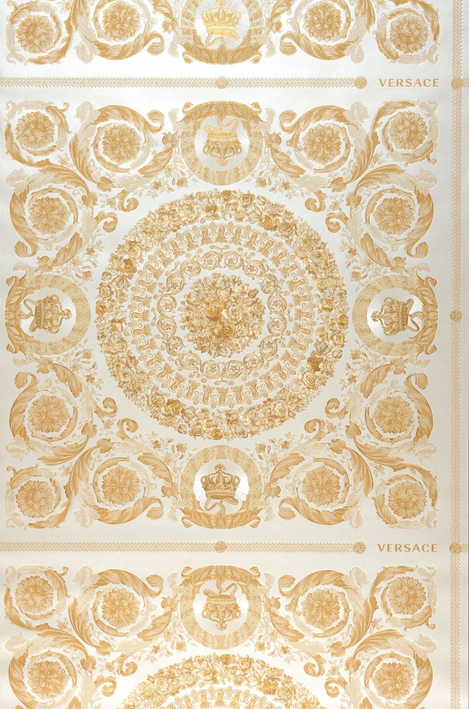 Versace Tapete Clara Perlweiss 2 Versace Tapete Clara Perlweiss – Bild 2