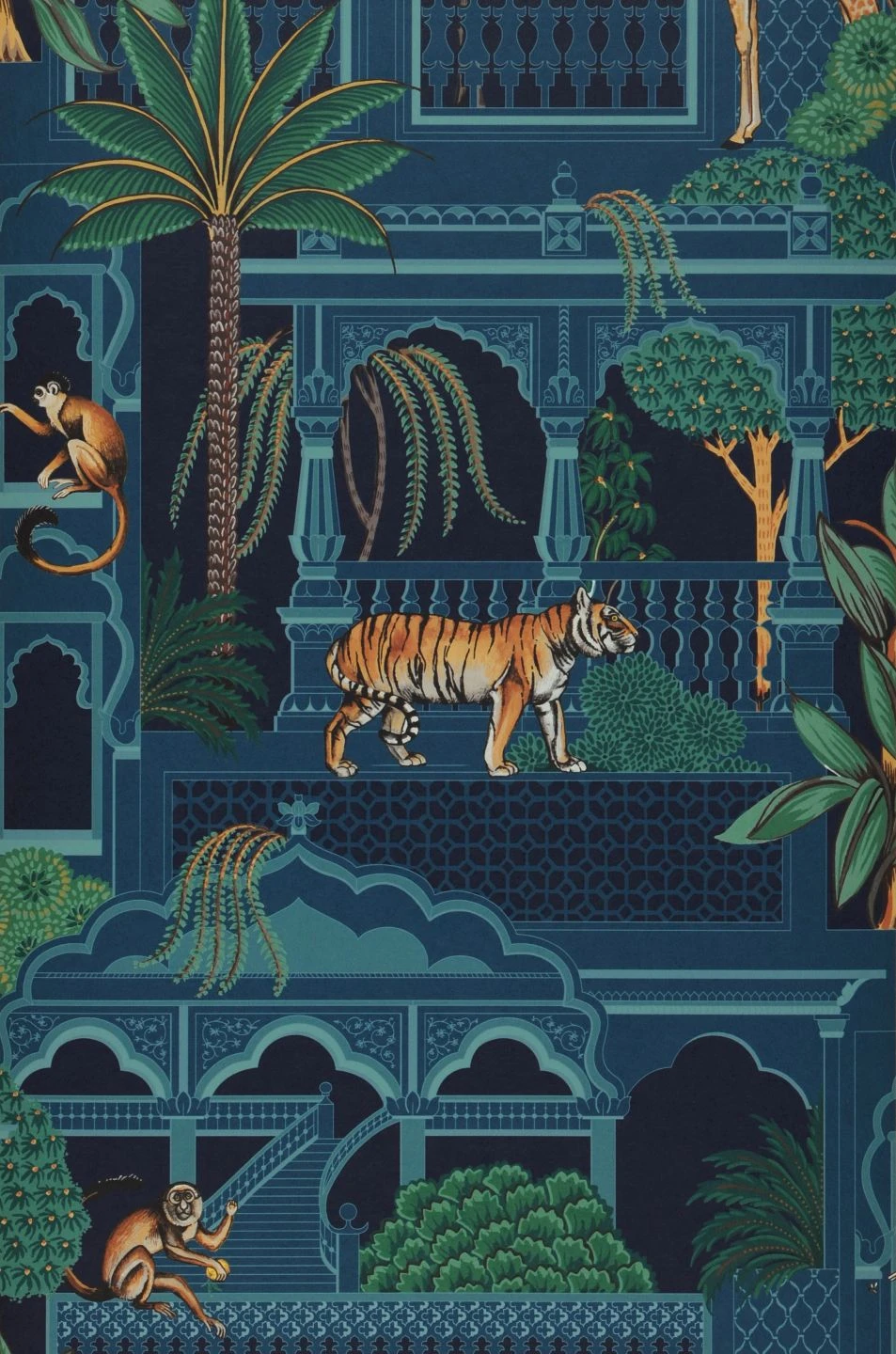 Tapete Plantasia Blautöne 2 Tapete Plantasia Blautöne – Bild 2