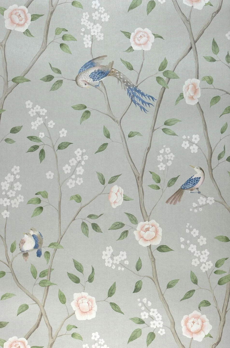 Tapete Leonidas Weissgrün 1 Tapete Leonidas Weissgrün