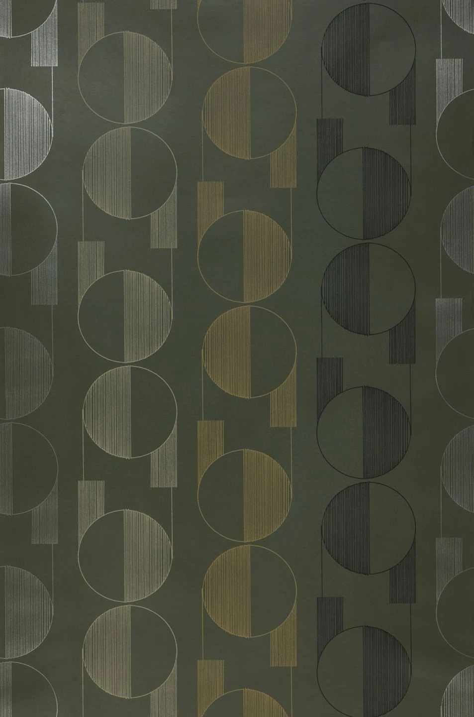 Tapete Euphoria Olivgrün 2 Tapete Euphoria Olivgrün – Bild 2