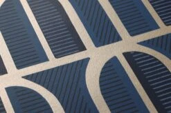 Tapete Vernazza Blautöne 6 Tapete Vernazza Blautöne -ferm LIVING Verkäufe 451761 B Vernazza 2880x1440