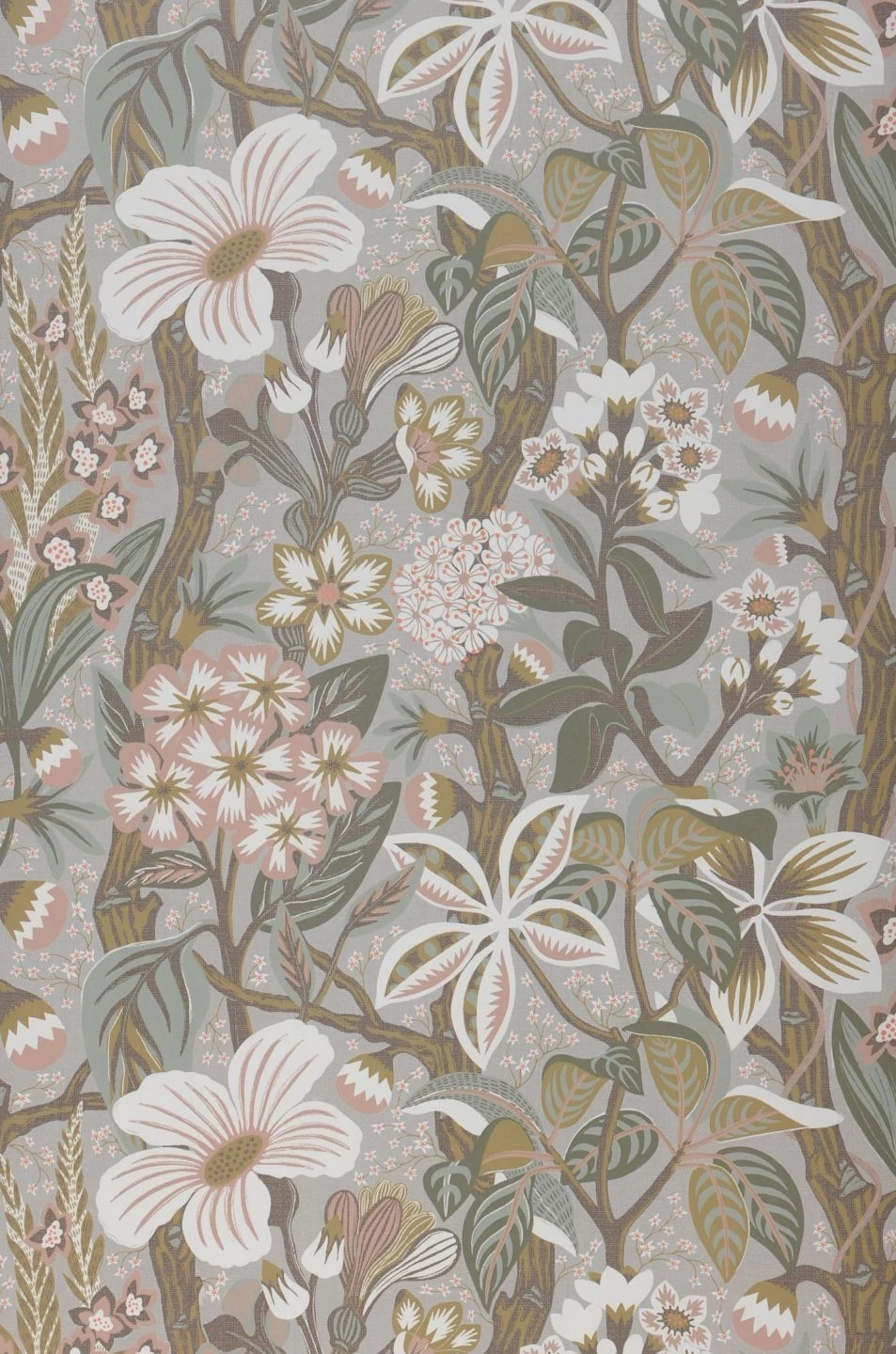 Tapete Fanfara Hellgrau 2 Tapete Fanfara Hellgrau – Bild 2