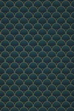 Tapete Moxie Blaugrün -ferm LIVING Verkäufe 452242 B Moxie 2880x1440