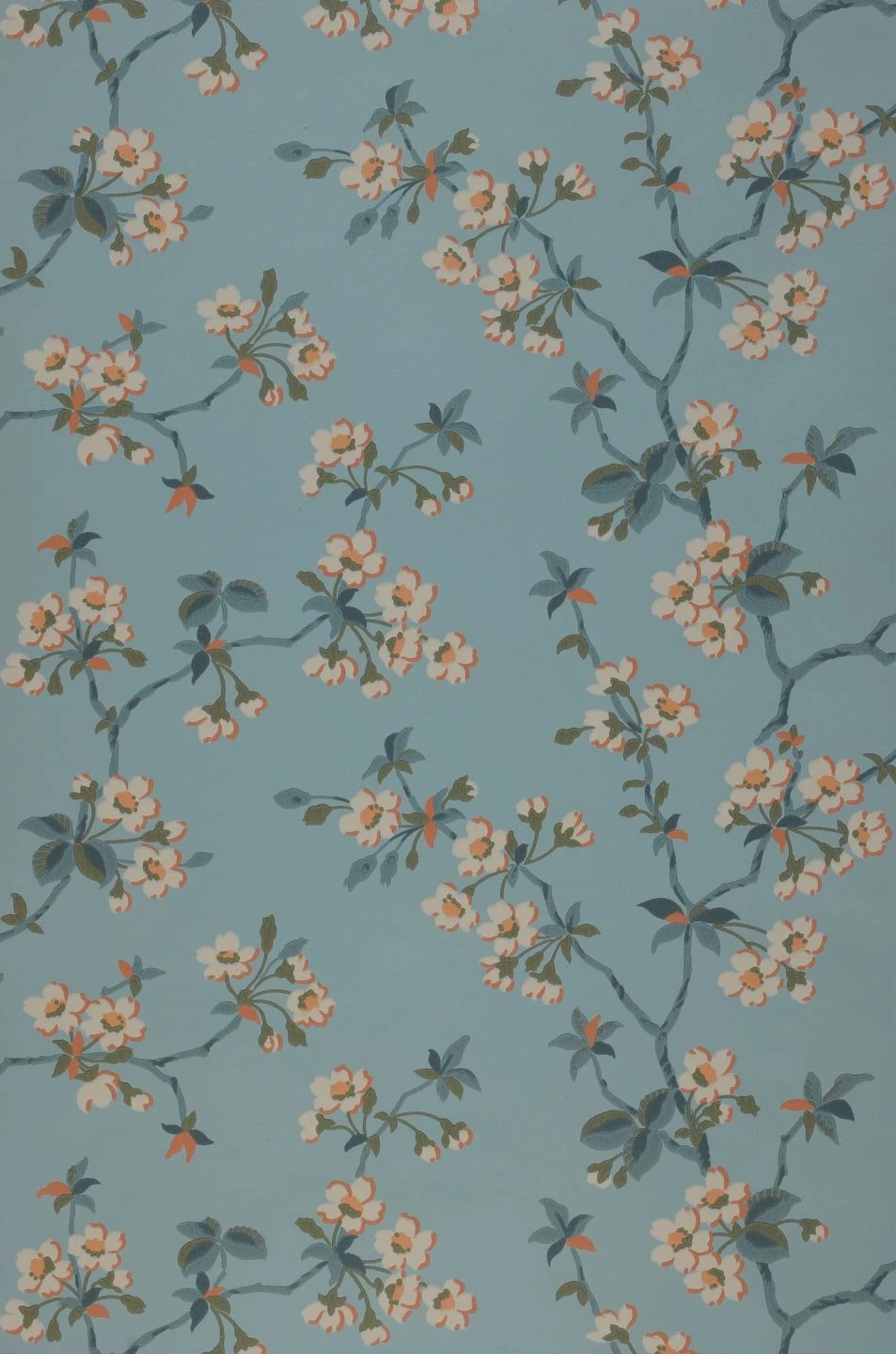 Tapete Maja Pastellgrünblau 2 Tapete Maja Pastellgrünblau – Bild 2