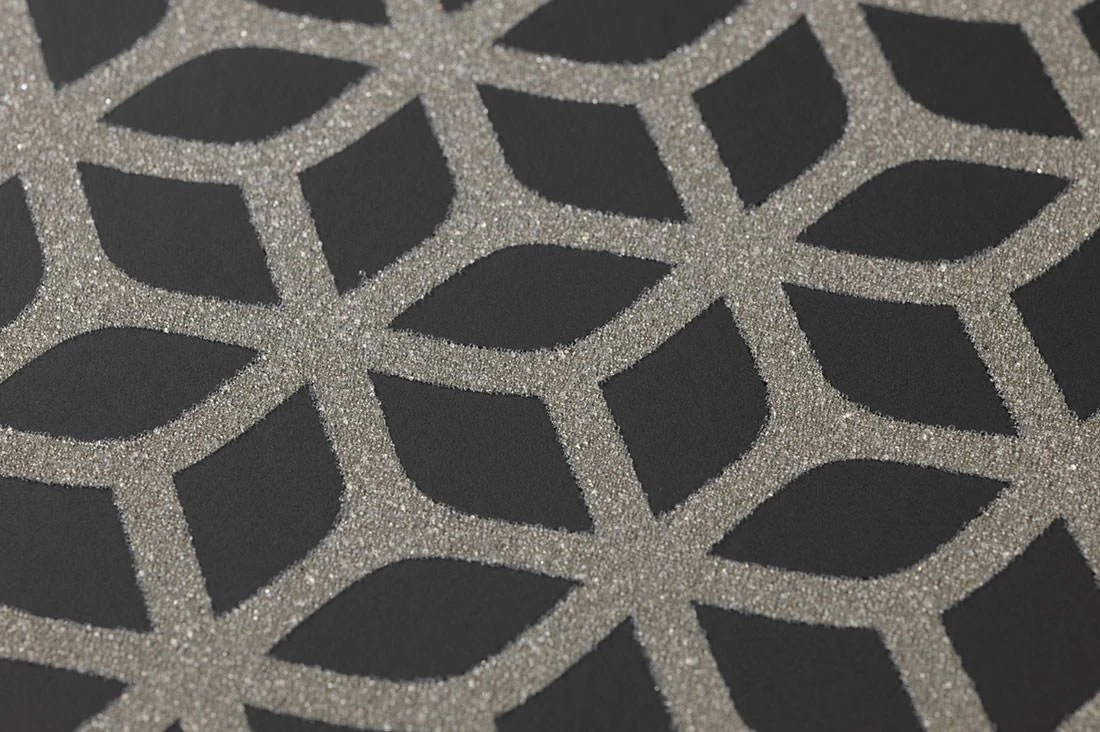 Tapete Zelor Schwarz 2 Tapete Zelor Schwarz – Bild 2