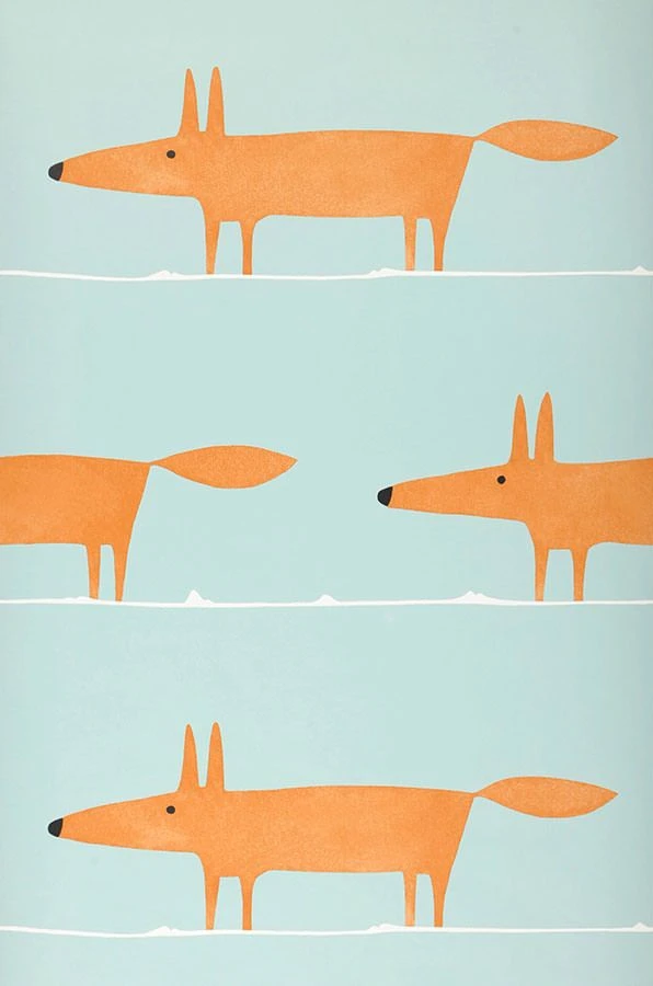 Tapete What Does The Fox Say Blasstürkis 1 Tapete What Does The Fox Say Blasstürkis