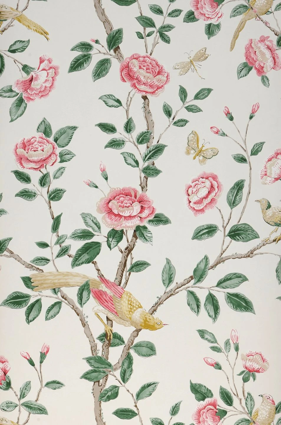 Tapete Majorelle Cremeweiss 2 Tapete Majorelle Cremeweiss – Bild 2