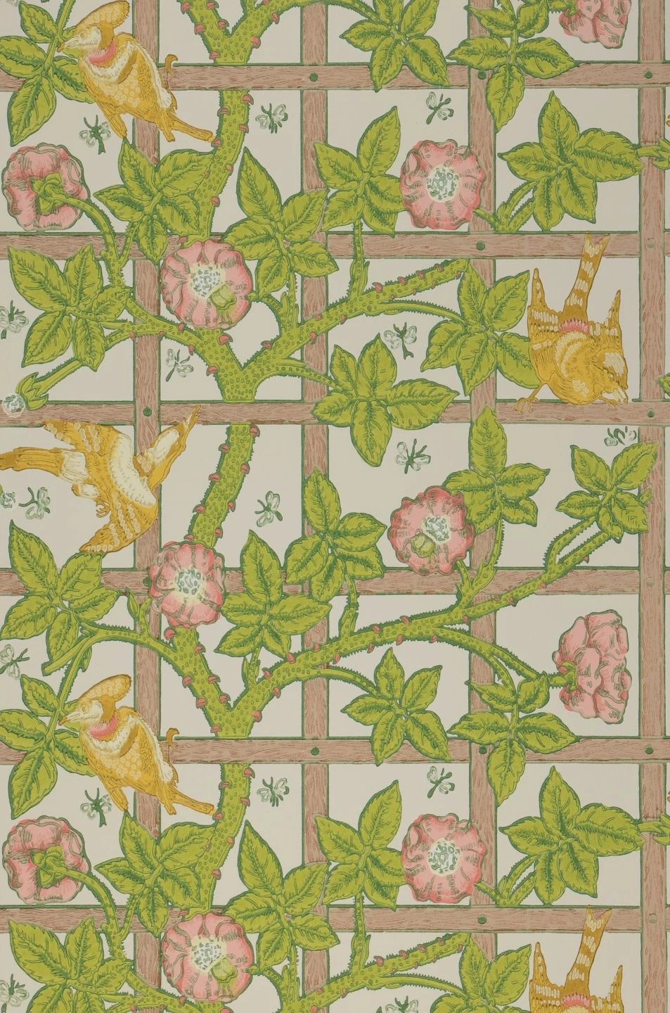 Tapete Matilda Gelbgrün 2 Tapete Matilda Gelbgrün – Bild 2