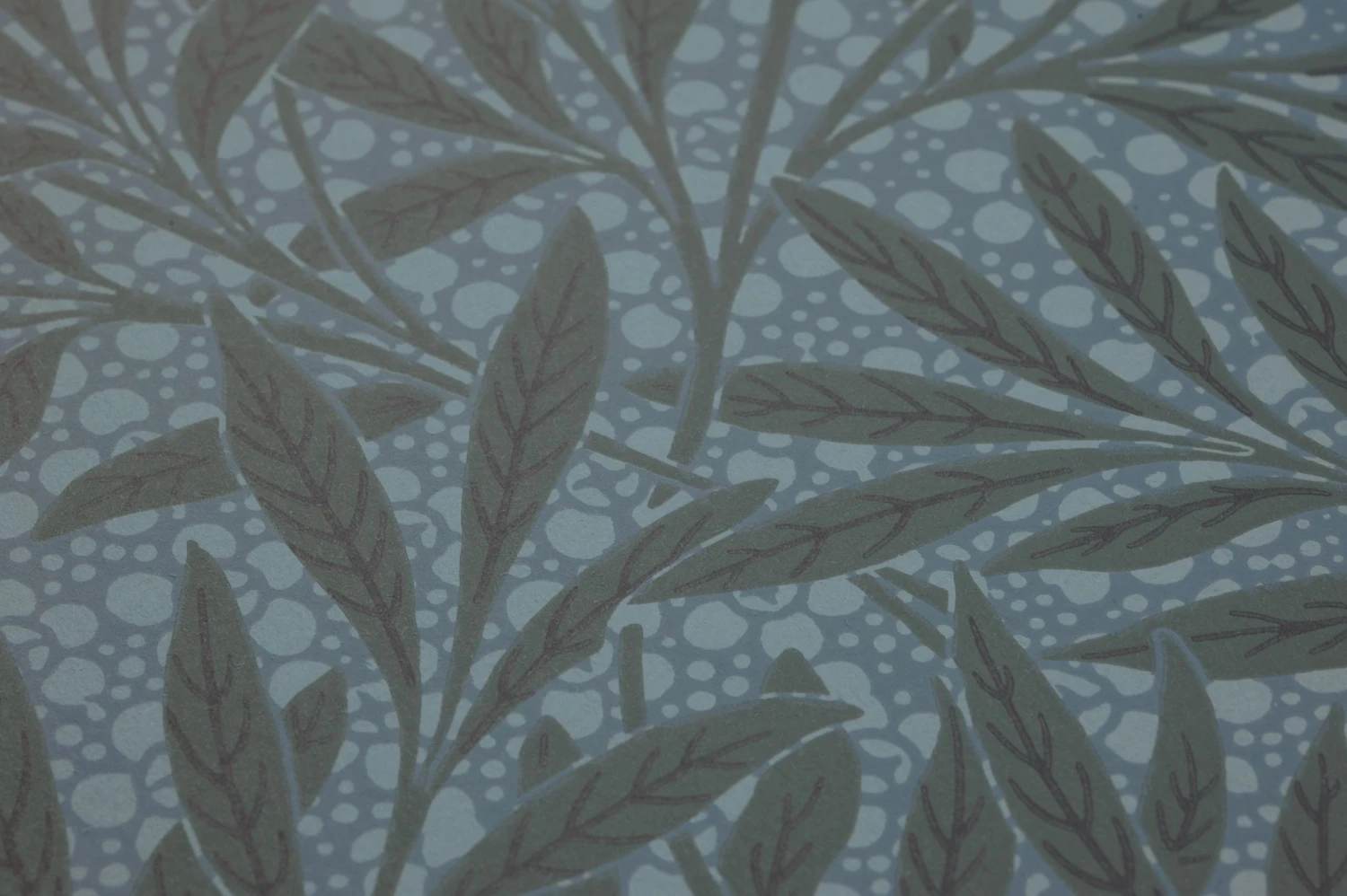 Tapete Herball Hellblaugrau 3 Tapete Herball Hellblaugrau – Bild 3