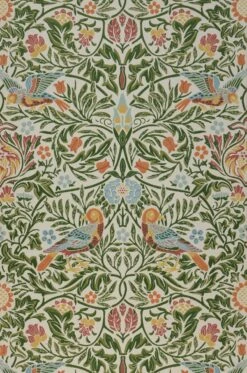 Tapete Morris Birds Cremeweiss