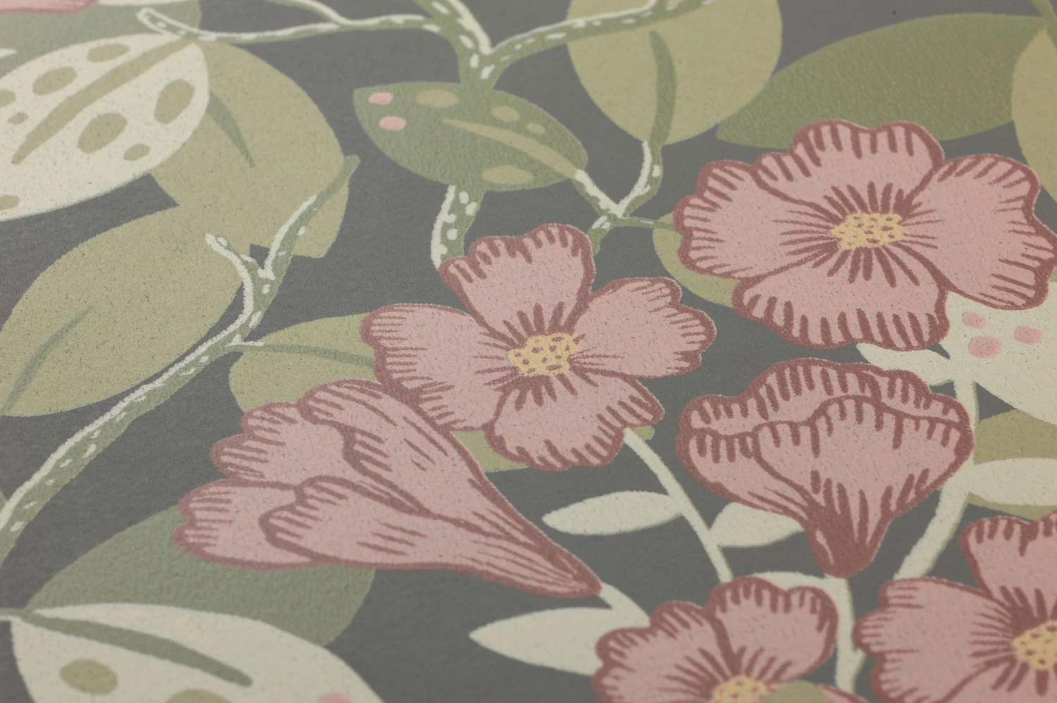 Tapete Hedera Grüngrau 3 Tapete Hedera Grüngrau – Bild 3