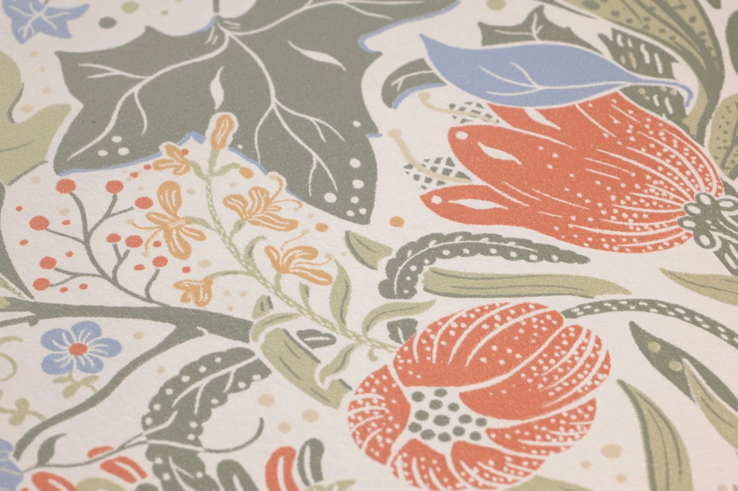 Tapete Aleksandra Cremeweiss 2 Tapete Aleksandra Cremeweiss – Bild 2