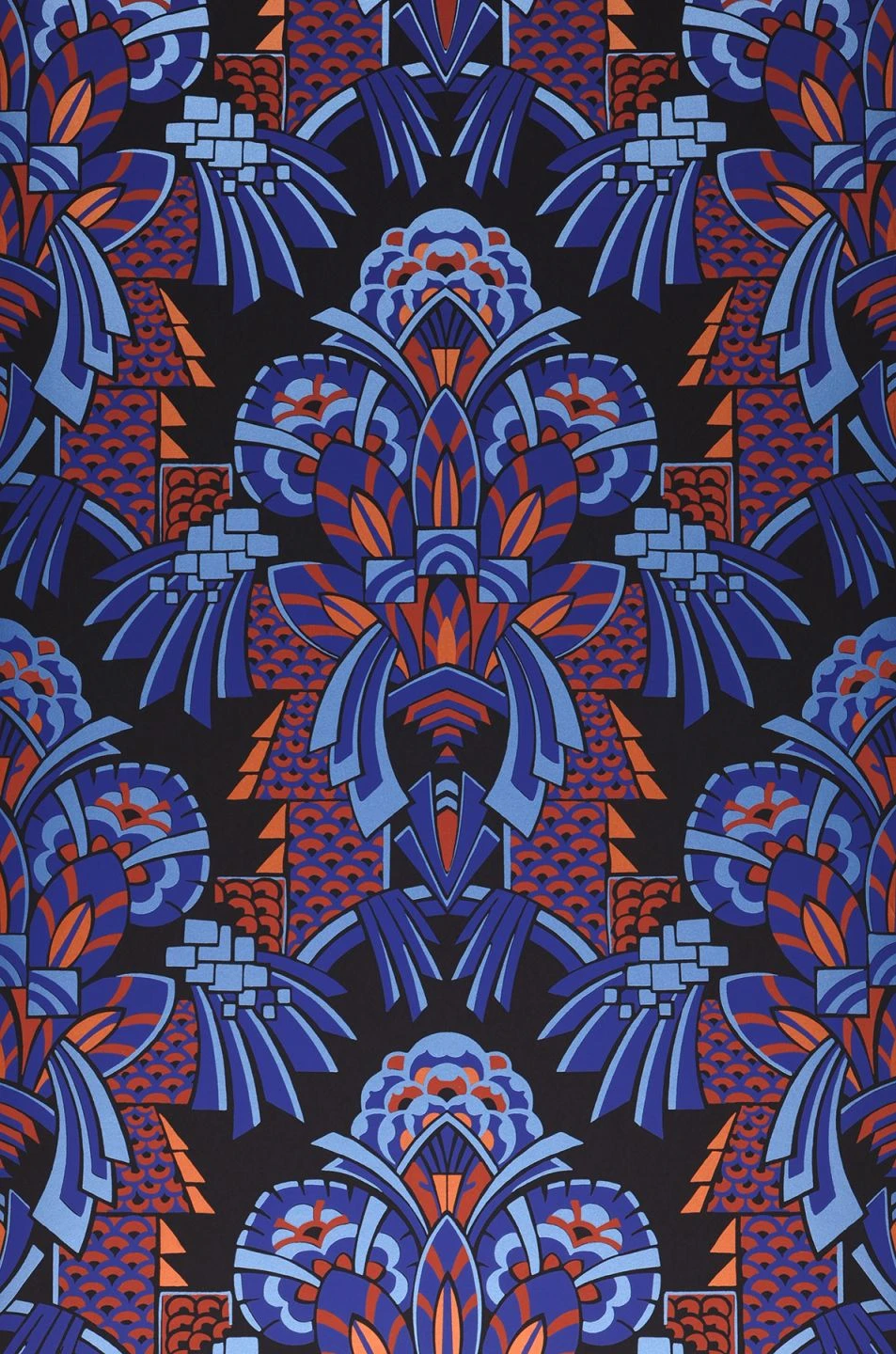 Tapete Demetrius Blau 2 Tapete Demetrius Blau – Bild 2