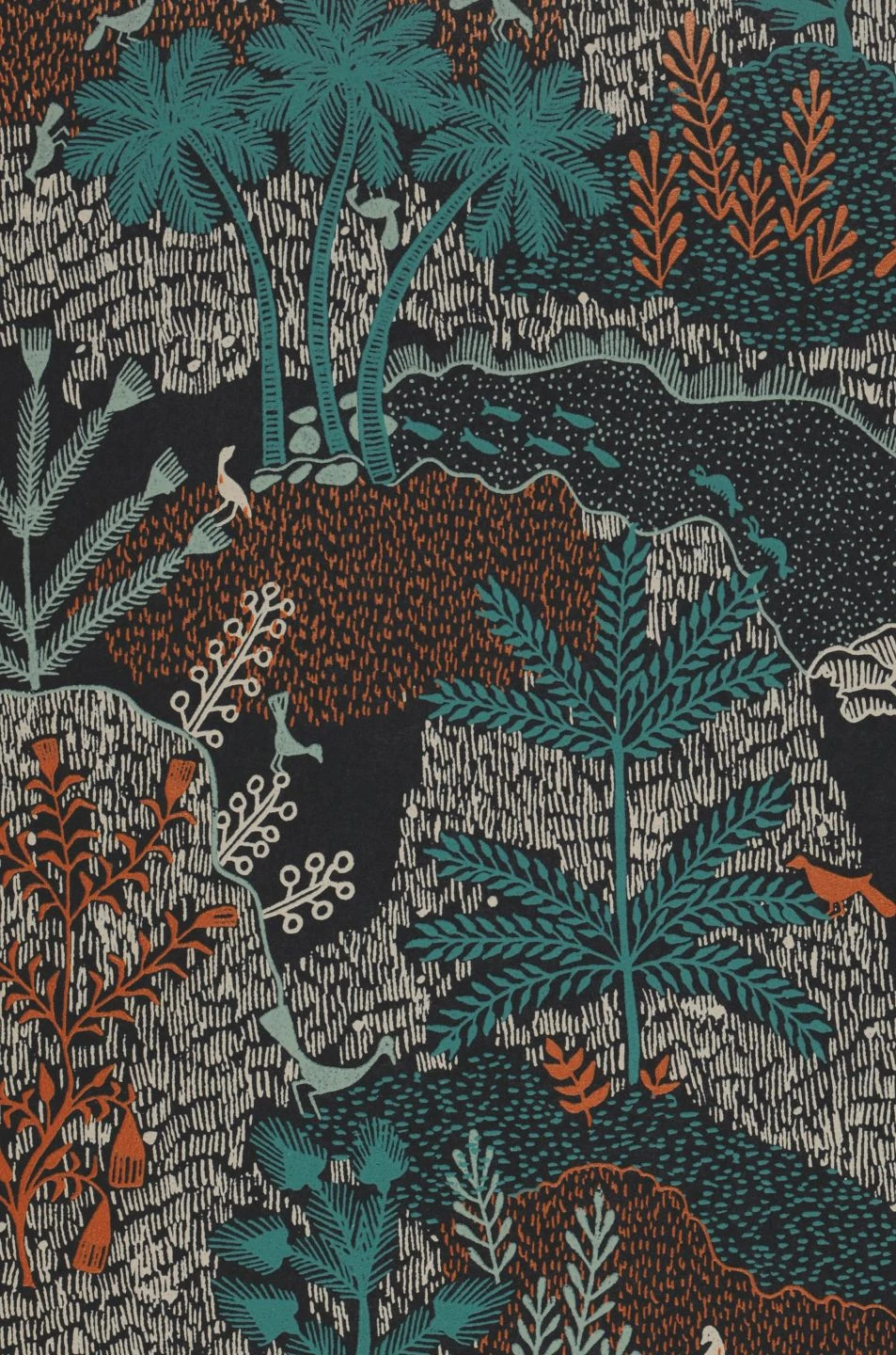 Tapete Tammi Minttürkis 2 Tapete Tammi Minttürkis – Bild 2