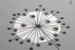 Tapete Dandelion Mobile Zementgrau -ferm LIVING Verkäufe 690152 B Dandelion Mobile 2880x1440