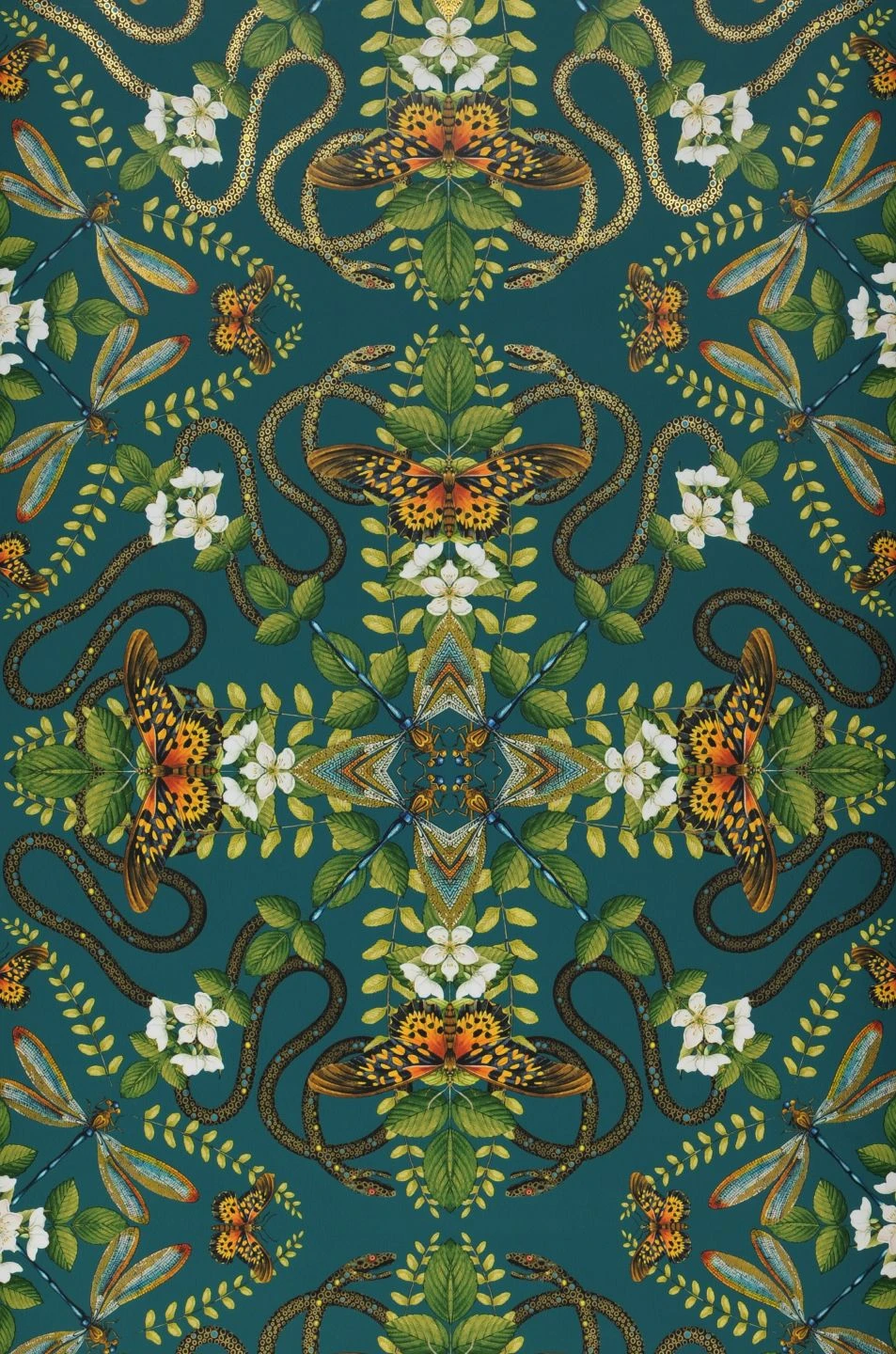 Tapete Hakama Wasserblau 1 Tapete Hakama Wasserblau