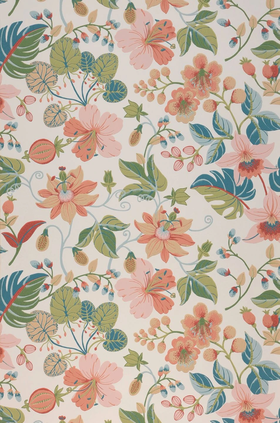 Tapete Frederika Hellrosa 2 Tapete Frederika Hellrosa – Bild 2