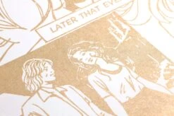 Tapete Comic Love Perlgold 6 Tapete Comic Love Perlgold -ferm LIVING Verkäufe 835221 B Comic Love 2880x1440