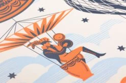 Tapete Rosi Orange -ferm LIVING Verkäufe 835234 B Rosi 2880x1440