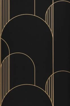 Tapete Gordan Anthrazitgrau