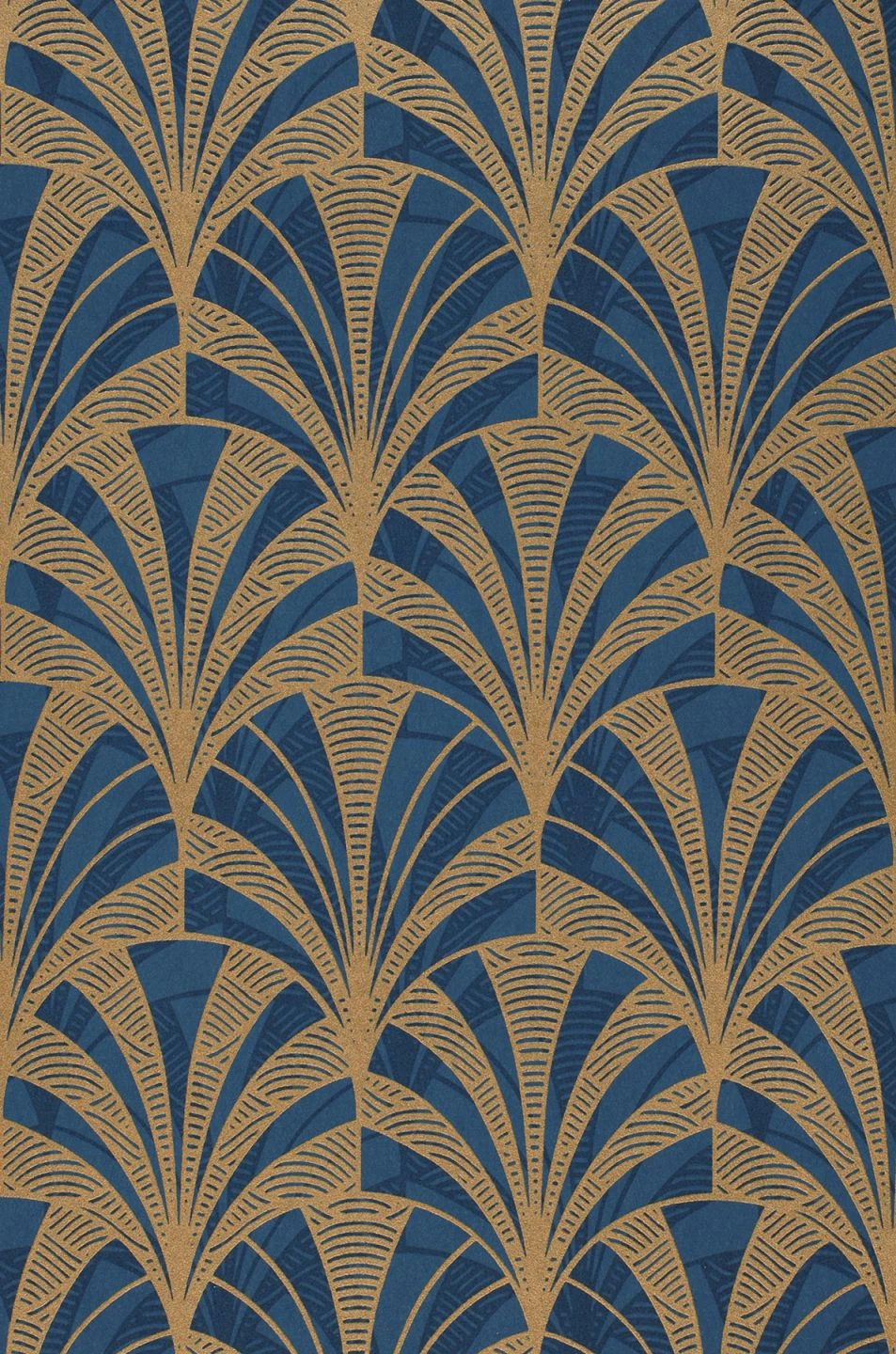 Tapete Obidos Dunkelblau 2 Tapete Obidos Dunkelblau – Bild 2