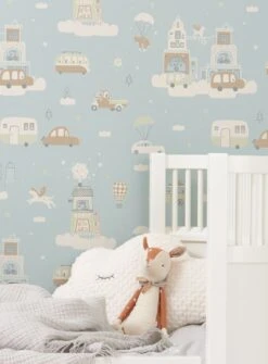 Tapete Above The Clouds Hellblau 7 Tapete Above The Clouds Hellblau -ferm LIVING Verkäufe Above the clouds B 389282 2880x1440