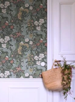 Tapete Aleksandra Dunkelgrün 6 Tapete Aleksandra Dunkelgrün -ferm LIVING Verkäufe Aleksandra A 485471 2880x1440