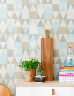 Tapete Alice Braunbeige