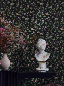 Tapete Annabell Schwarz -ferm LIVING Verkäufe Annabell B 745202 2880x1440