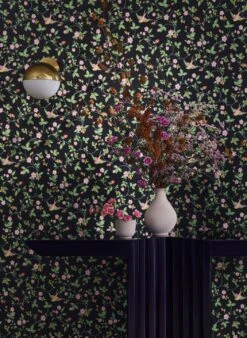 Tapete Annabell Schwarz -ferm LIVING Verkäufe Annabell C 745202 2880x1440