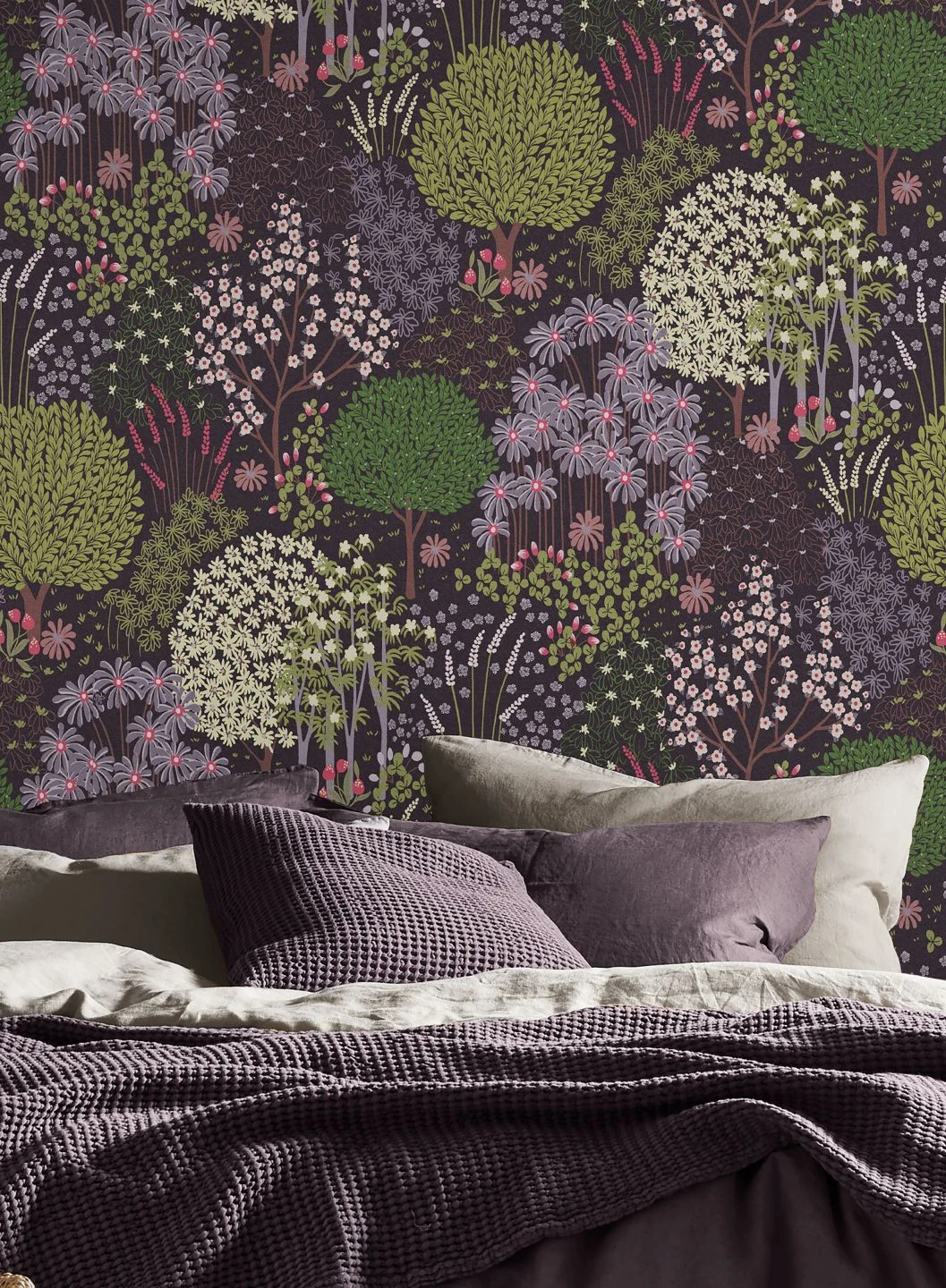 Tapete Aurora Violett 3 Tapete Aurora Violett – Bild 3