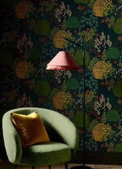 Tapete Aurora Schwarzgrün -ferm LIVING Verkäufe Aurora B 431712 2880x1440