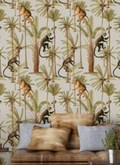 Wandbild Barbados Hellgrau 7 Wandbild Barbados Hellgrau -ferm LIVING Verkäufe Barbados B 725022 2880x1440