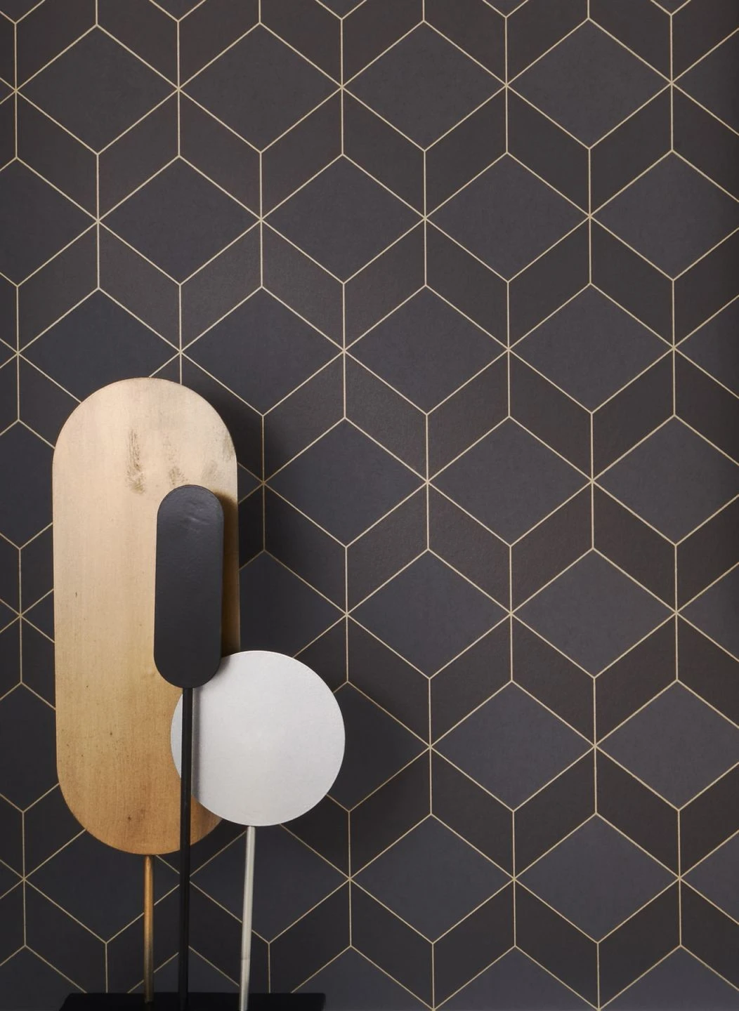 Tapete Barite Anthrazit Schimmer 1 Tapete Barite Anthrazit Schimmer