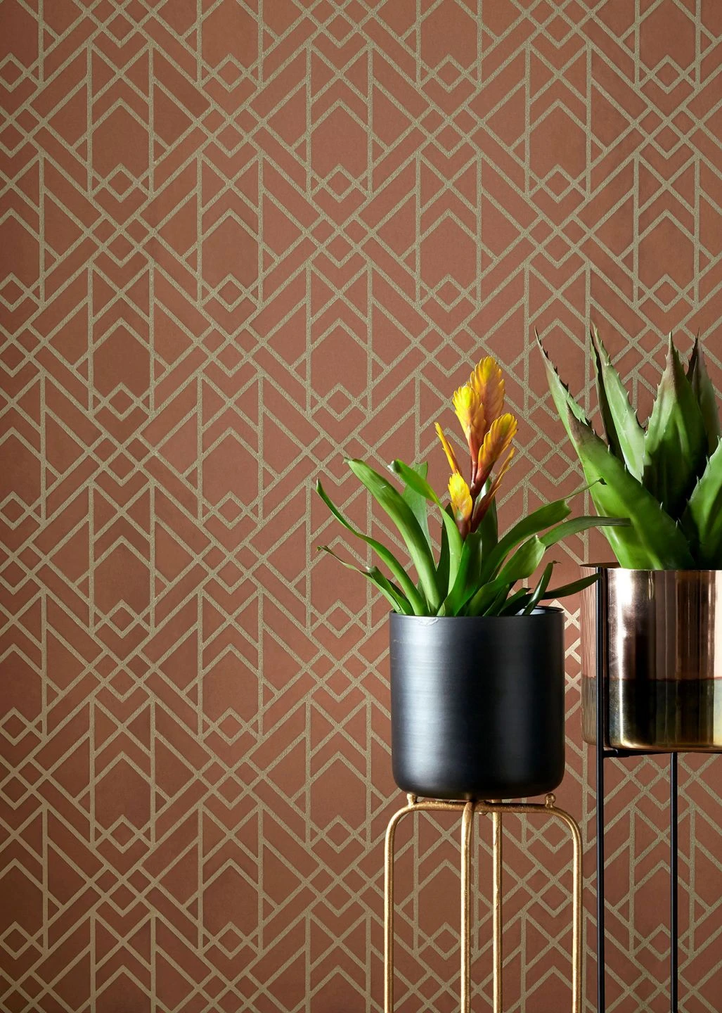 Tapete Baya Kupferbraun 4 Tapete Baya Kupferbraun – Bild 4