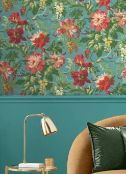 Tapete Belorizonte Türkisblau