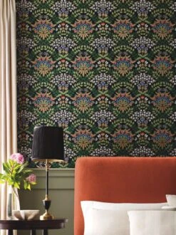 Tapete Bramble Schwarz -ferm LIVING Verkäufe Bramble B 790463 2880x1440