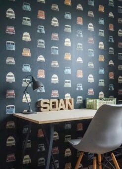 Tapete Cars Schwarz -ferm LIVING Verkäufe Cars C 310261 2880x1440