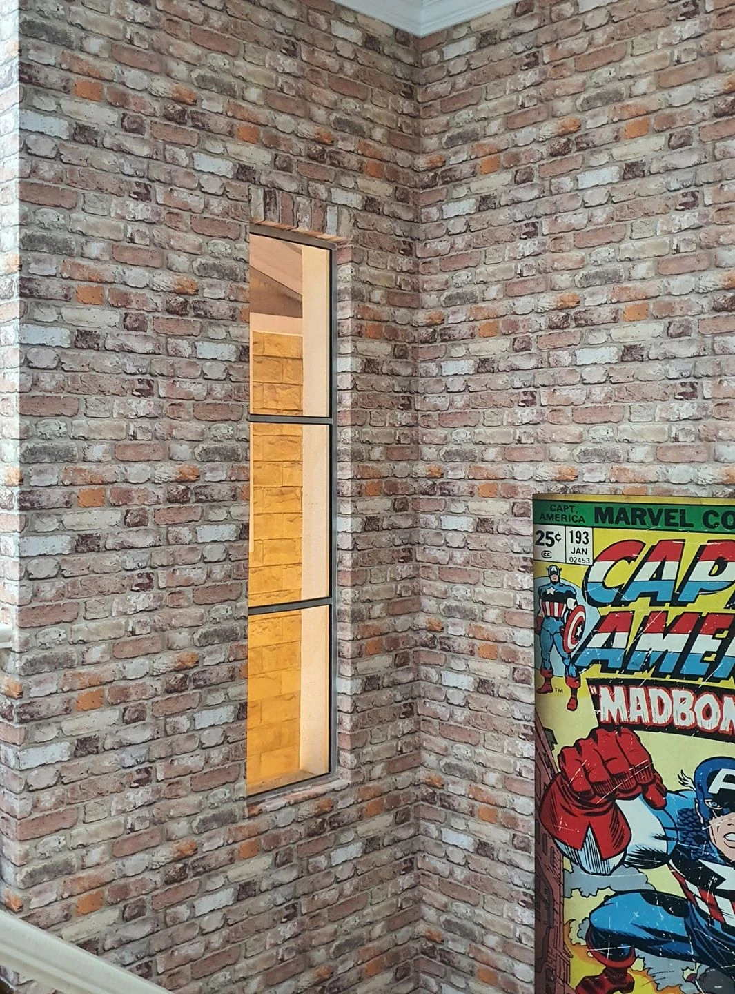 Tapete Castor Orangebraun 2 Tapete Castor Orangebraun – Bild 2