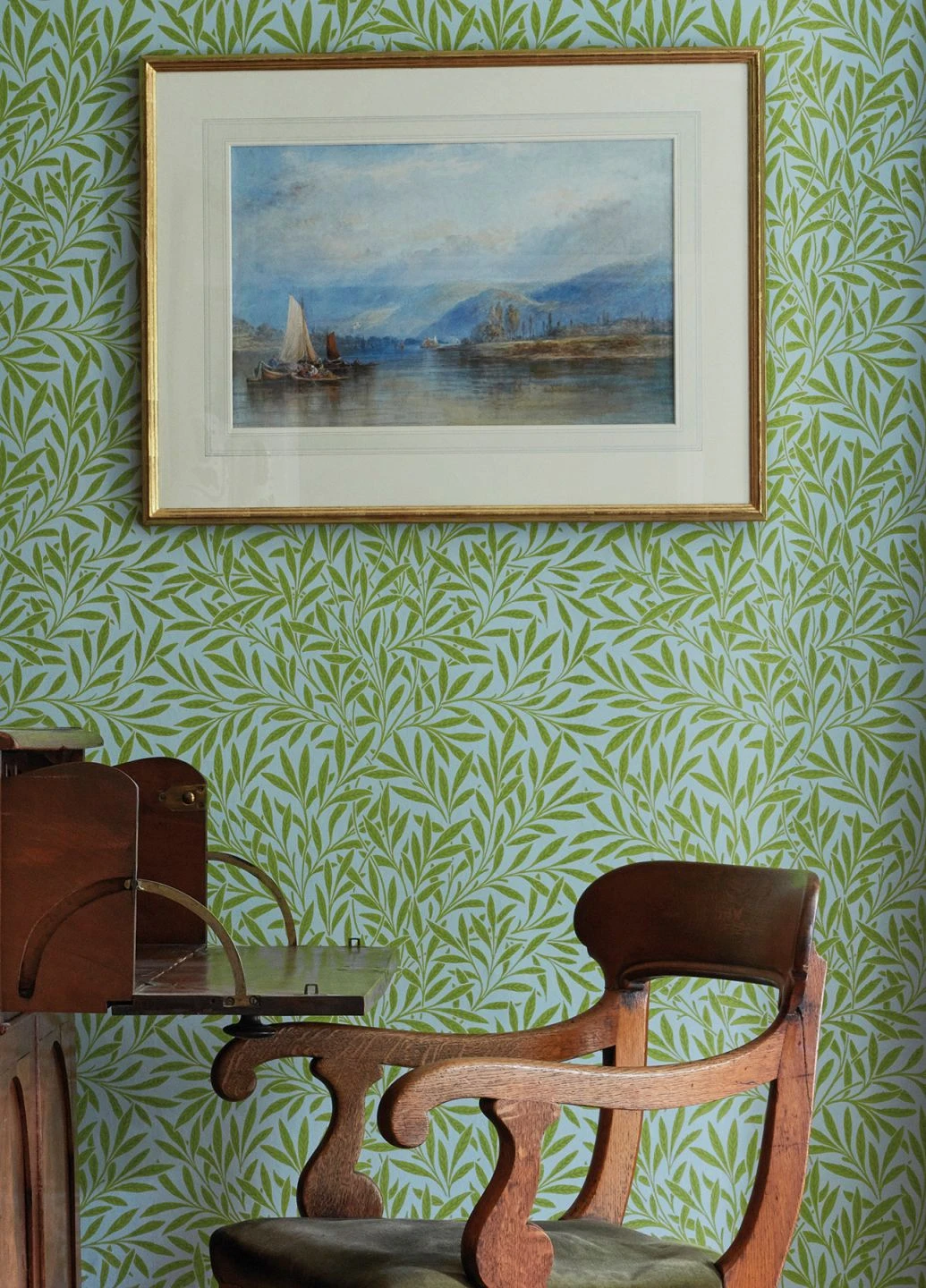 Tapete Chateau Hellgrün 3 Tapete Chateau Hellgrün – Bild 3