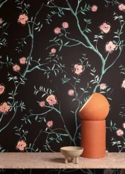 Tapete Claudette Schwarz -ferm LIVING Verkäufe Claudette B 626122 2880x1440