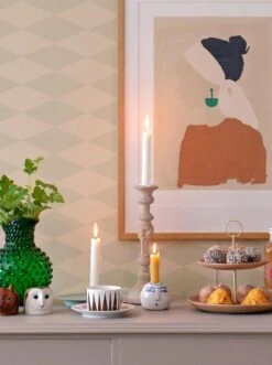 Tapete Copenhagen Blassgrün