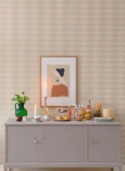 Tapete Copenhagen Blassgrün -ferm LIVING Verkäufe Copenhagen C 389422 2880x1440